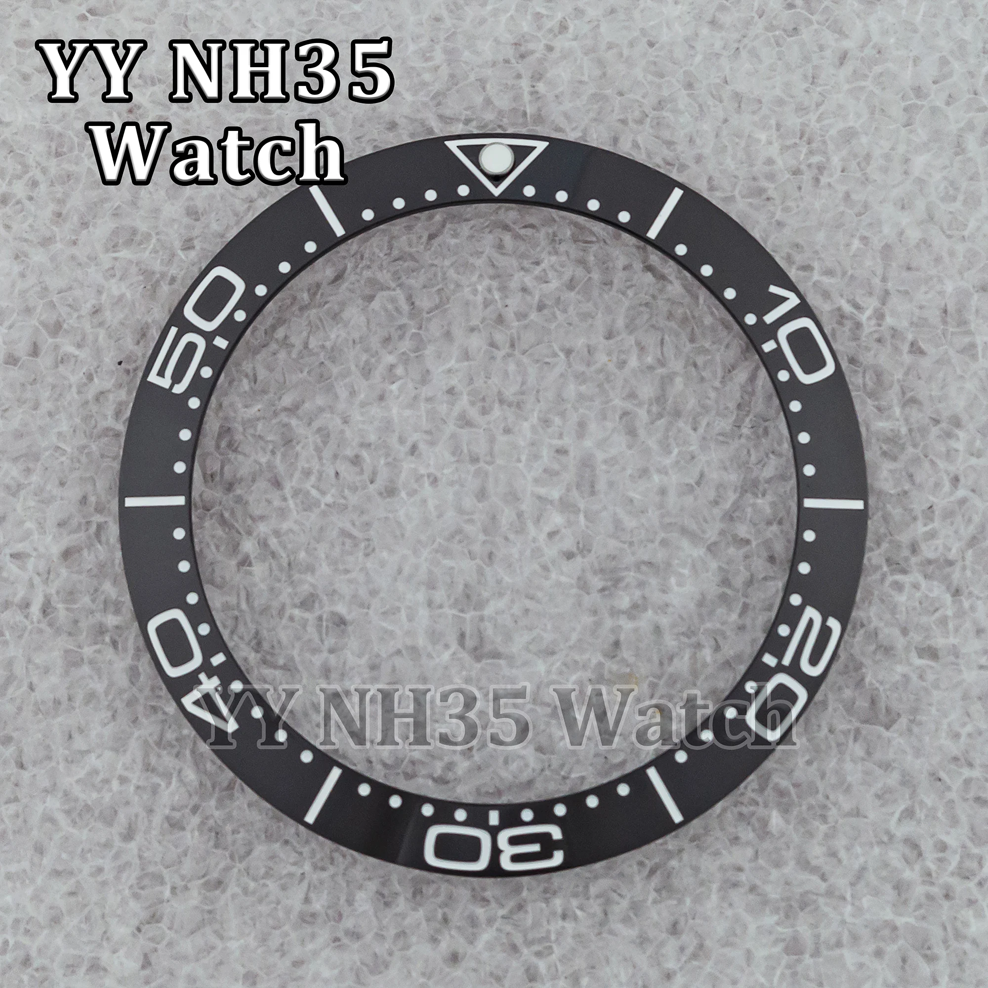 

30.5mm-38mm Watch Bezel for Seamaster 300 Watches High Quality Ceramic Insert Ring Slope Watch Parts fit NH35 Automatic Movement