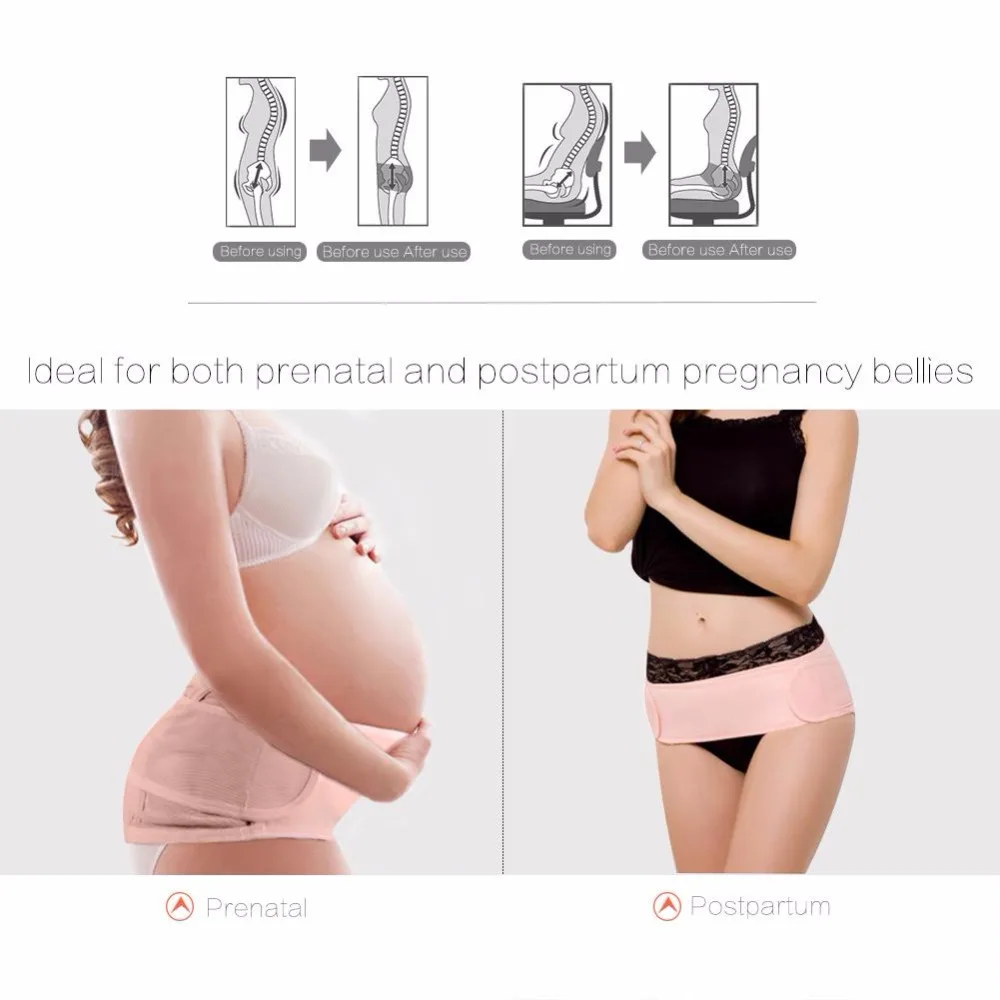 

Maternity Belt Pregnancy Antenatal Bandage Lower Back Support Pain Relief Belly Abdominal Binder Corset For Pregnant Women