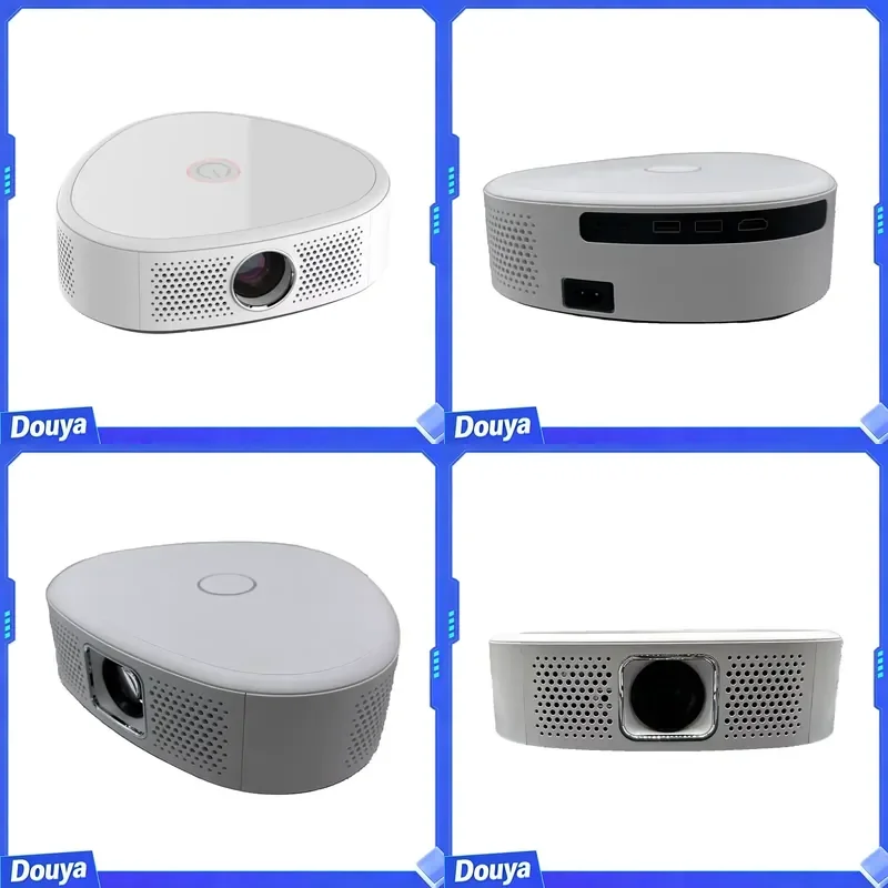 Portable Android Proyector Auto Focus Correction Video Beamer 280 Ansi Lumens Pocket Home Theater Mini Projector Mobile Phone