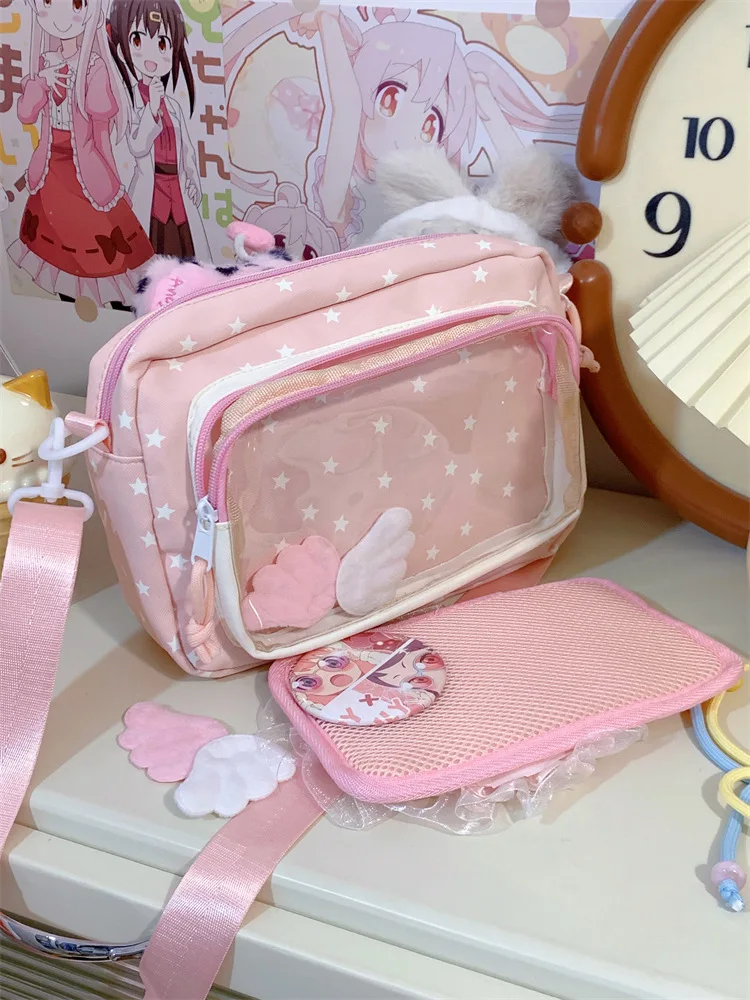 New Casual Dopamine Women Ita Bags Fashion Small Capacity Subculture Crossbody Shoulder Bag Aesthetic Designer Bolso Mujer
