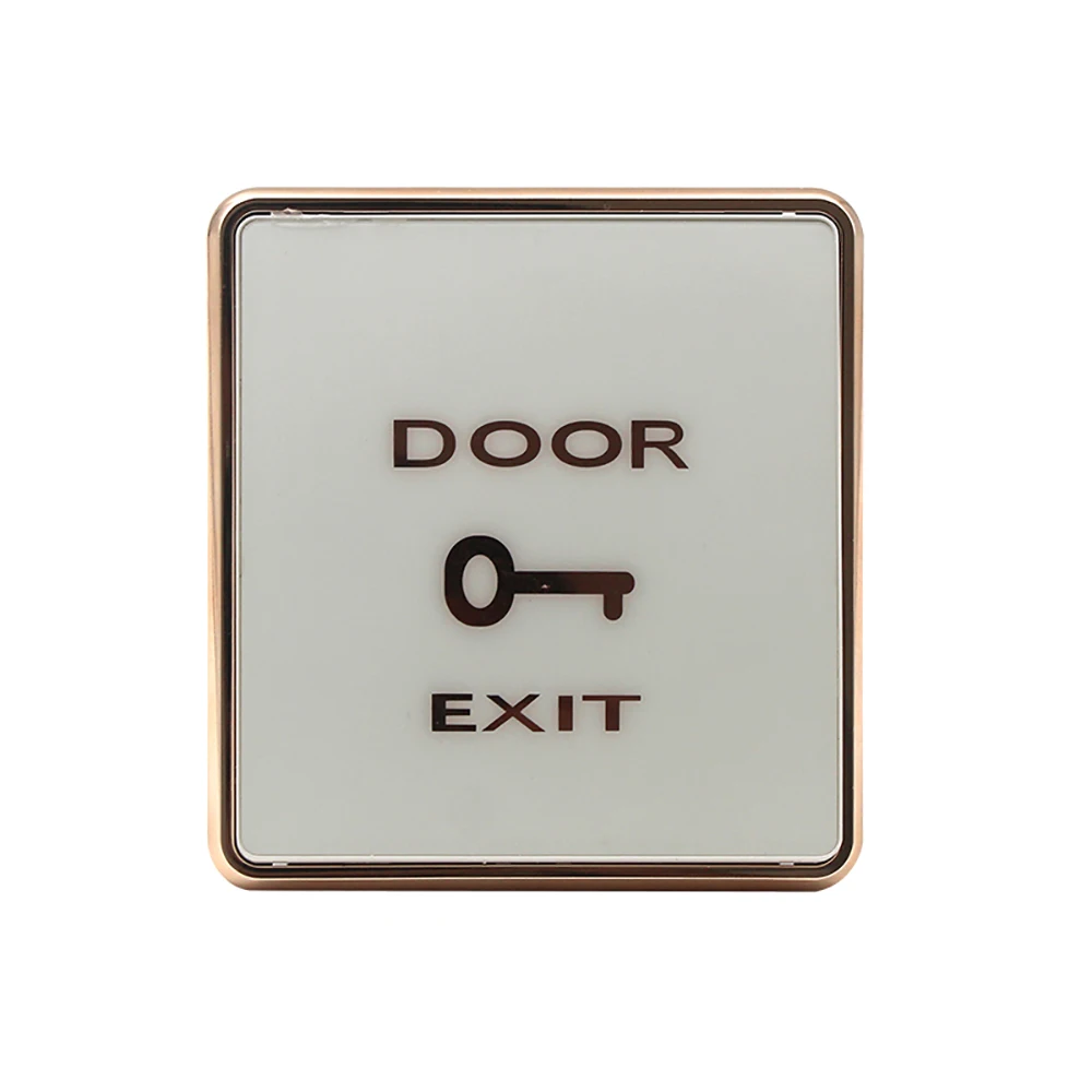 

Exit button switch durable access door switch button automatically reset the normally open signal release push button