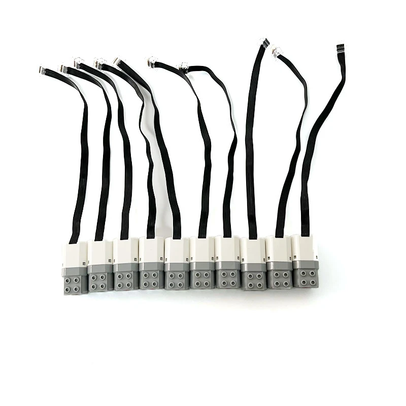 มอเตอร์ฟังก์ชั่นพลังงาน 4 ชิ้น/8 ชิ้น บล็อกตัวต่อรุ่น 2.0 รุ่น 21980 6127110 มอเตอร์ขนาดกลาง ชุดประกอบของเล่น DIY ชิ้นส่วนเทคโนโลยี