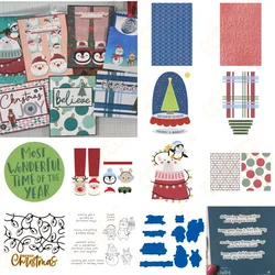 Craft Clearance Christmas Collection Santa Toes Metal Cutting Dies Clear Stamps Stencil Hot Foil Wax Seals Stamps DIY Scrapbook