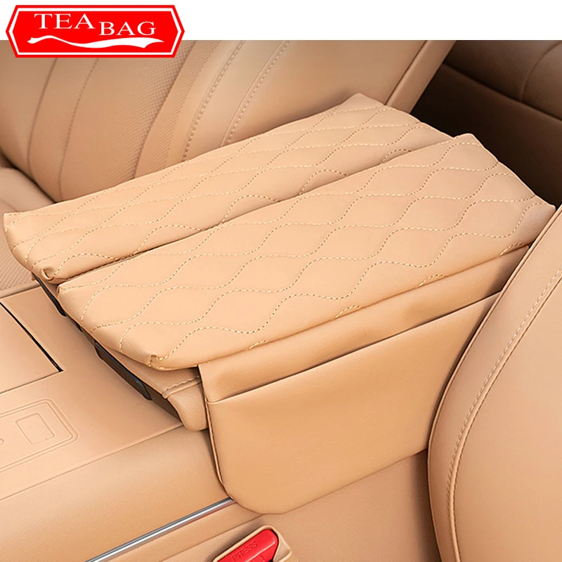 

For Aito M5 M7 2024 2023 2022 Car Styling Armrest Box Cover Cushion Armrest Box Anti Dirty Cover Auto Modified Accessories