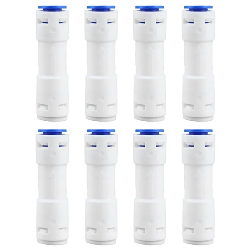 B97A-Water For Non Return Reverse Osmosis Check Valve Push In Straight Backstop One Way Inline Quick Push Fit