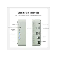 Intel N100 Mini Host Computer Desktop Dual Network Barebone Port Micro Office Portable Mini Host Home 5