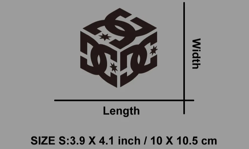 ملصقات نافذة جسم السيارة ذات المكعب الهندسي المجسم - ملصق فريد لجعل سيارتك الوقوف مع لمسة فنية حديثة