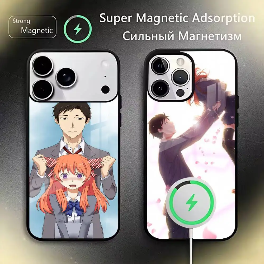 Monthly Girls Nozaki-kun  Phone Case Magnetic with Magsafe Wireless Charging For iPhone17,16,15,14,13,12,11 Plus,Pro