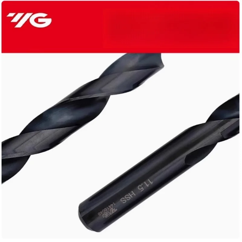 Punte elicoidali YG D1101 Punte a codolo cilindrico in acciaio ad alta velocità 1mm 2 3 4 5 6 7 8 9 10 11 12 13 14 mm