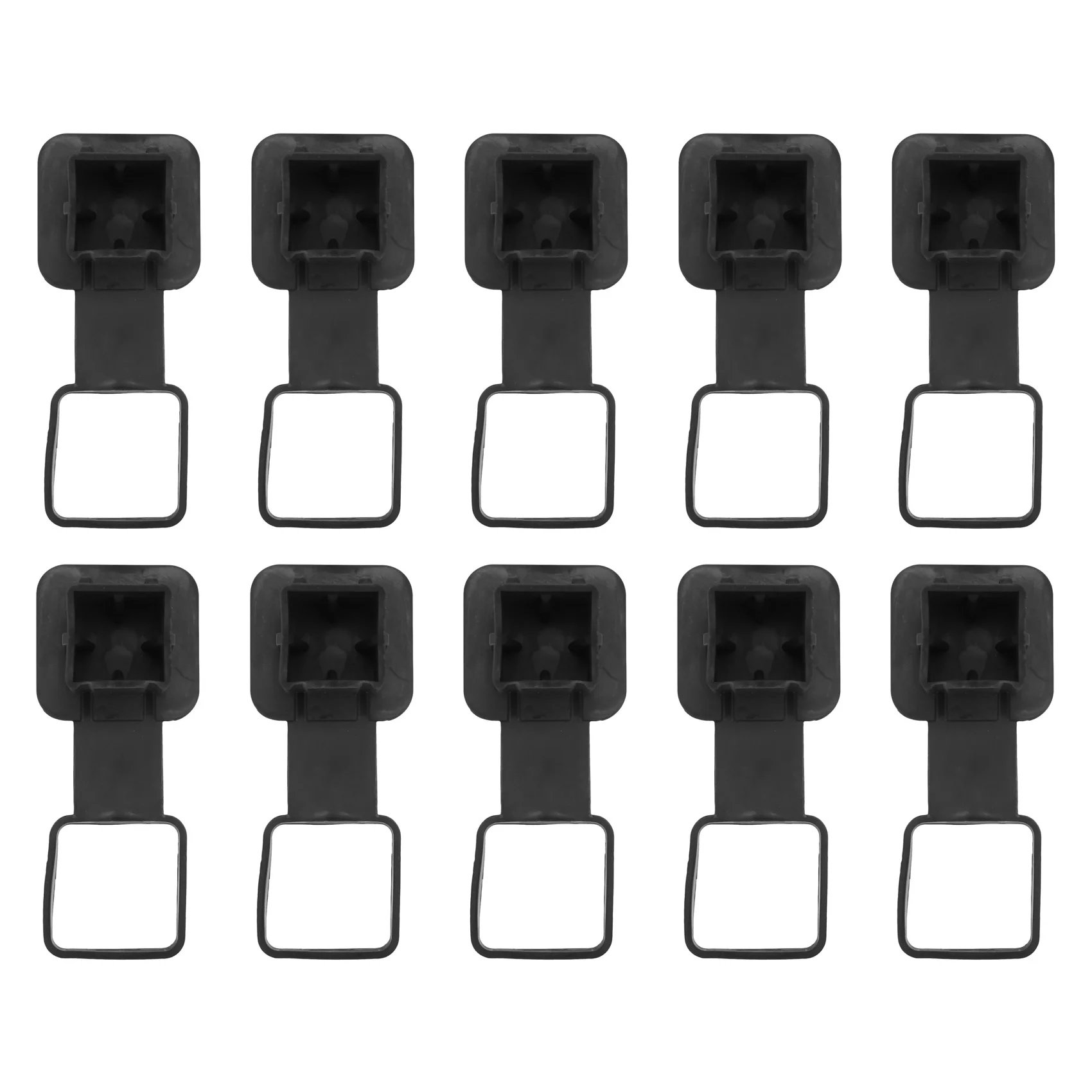 

10X 2 Inch Trailer Hitch Cover Plug Cap Rubber Fits 2 Inch Receivers Class 3 4 5 for Toyota Ford Jeep Chevrolet Nissan