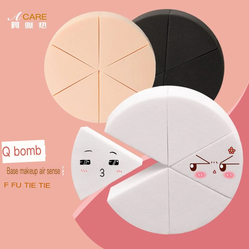 

V Powder A-Triangle Sponge Powder Beauty Egg Dry Wet Dual-Use Makeup Foundation Make-Up Puff Soft And Comfortable