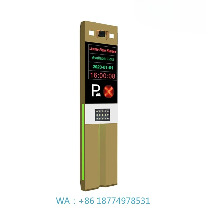 Access Control Auto Payment Car Parking System  and Barcode Ticket Vehicle