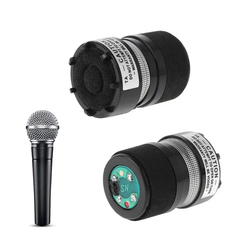 Professional for SM58 Microphone Dynamic Microphone Core 5 Pieces Dynamic Coil Type Wireless/Wired Microphone MIC Cartri