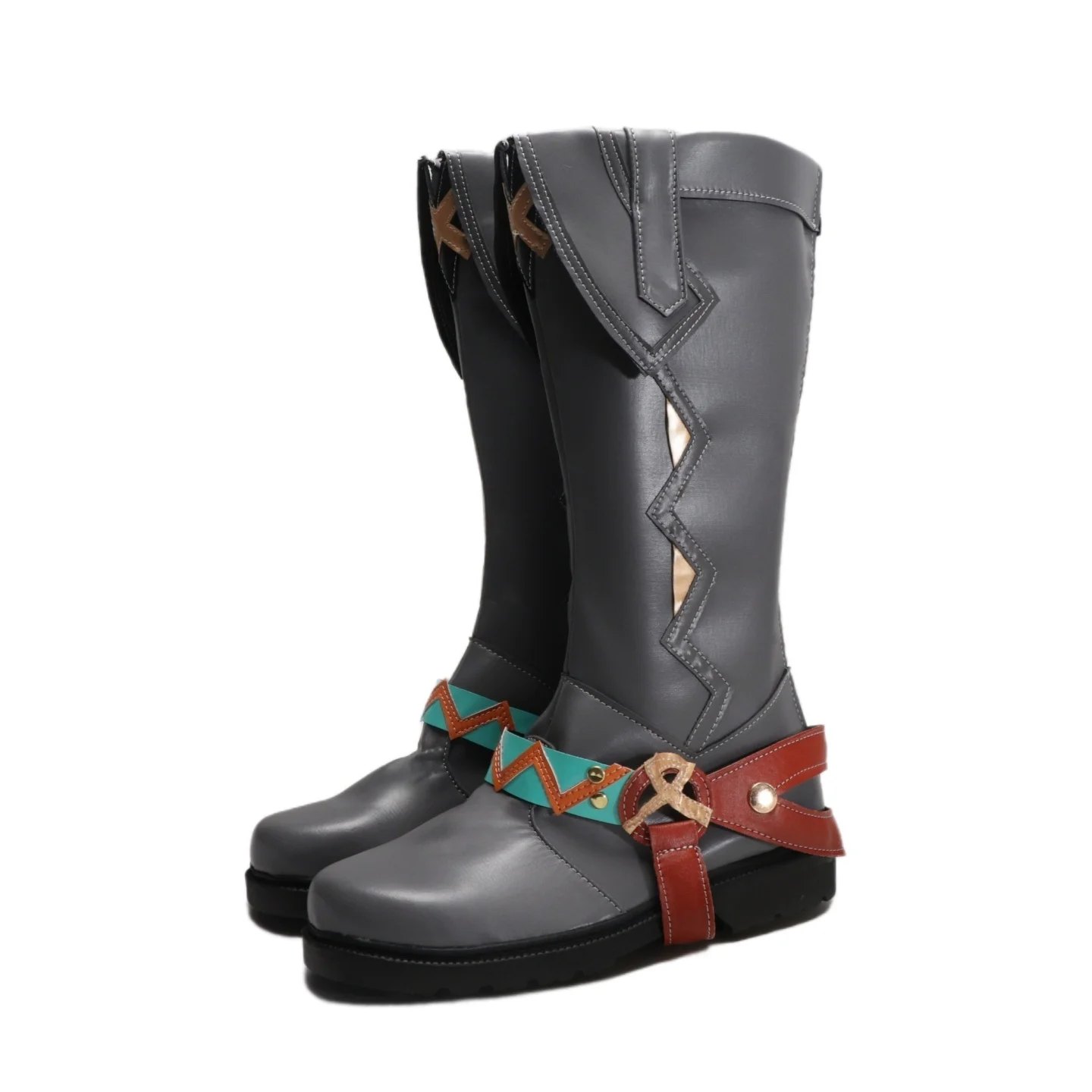 Genshin Impact Ifa Cosplay zapatos botas hombres mujeres niños fiesta