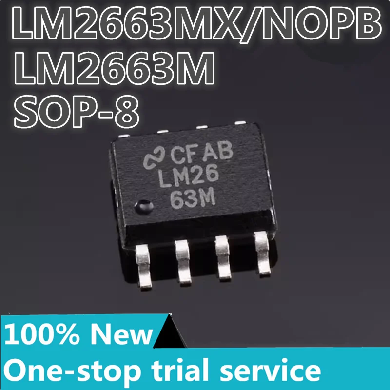 5-100PCS %New stock LM2663MX/NOPB LM1881MX/NOPB LM2663M LM1881M SOP8 switching regulator video signal synchronous separation
