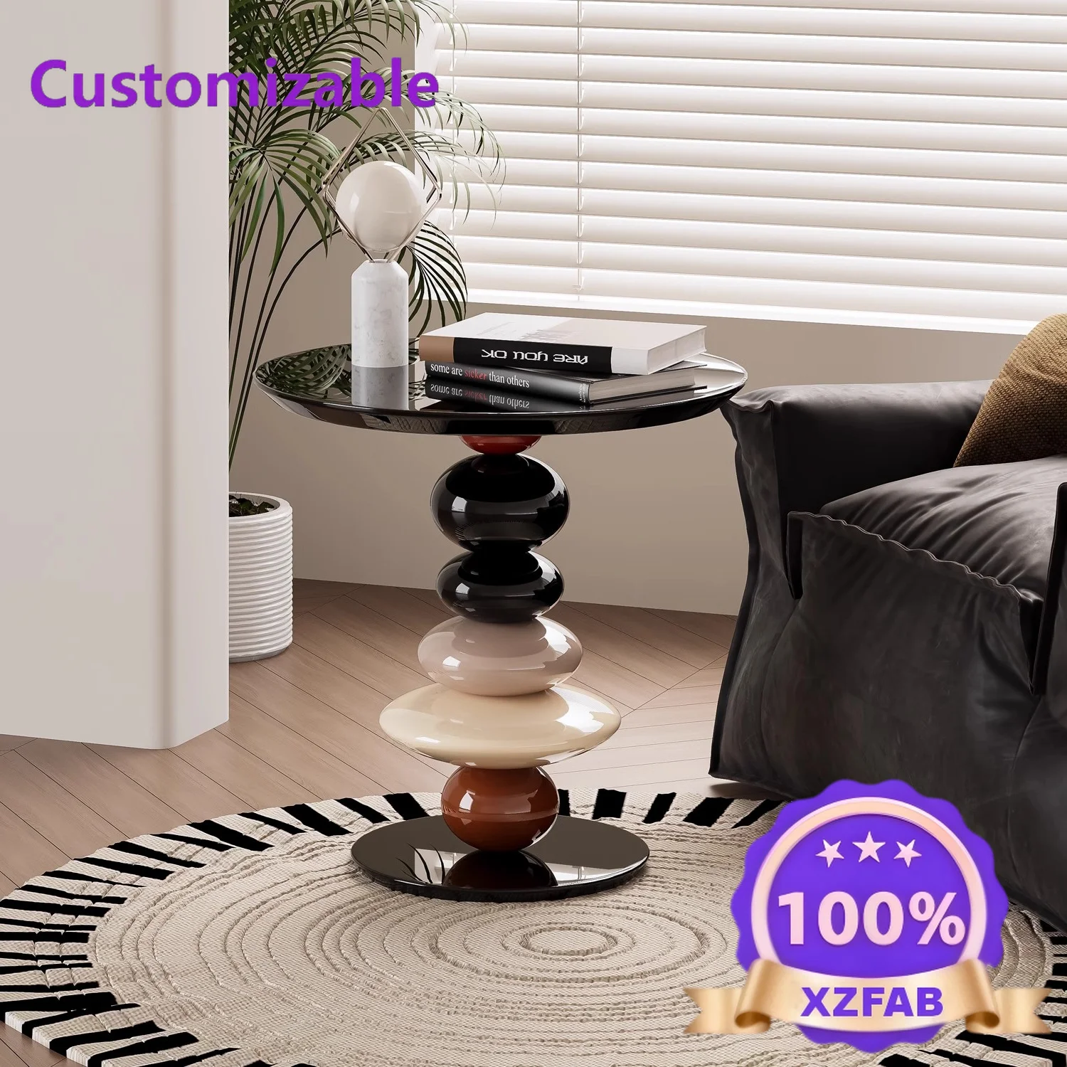 Factory Direct 2026 Candied gourd modeling edge art commercial household sofa corner