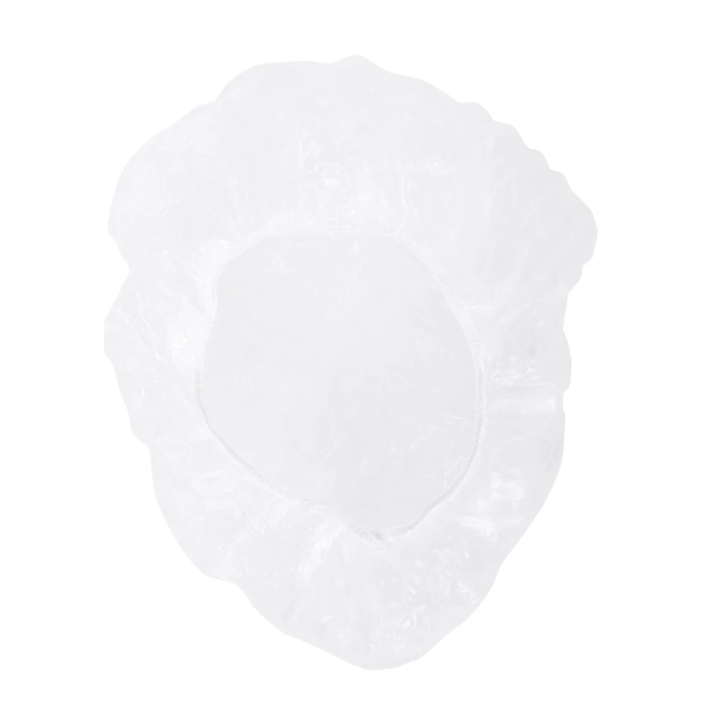100x Disposable Bath Cap cover and cap for home and hotel Salon Travel