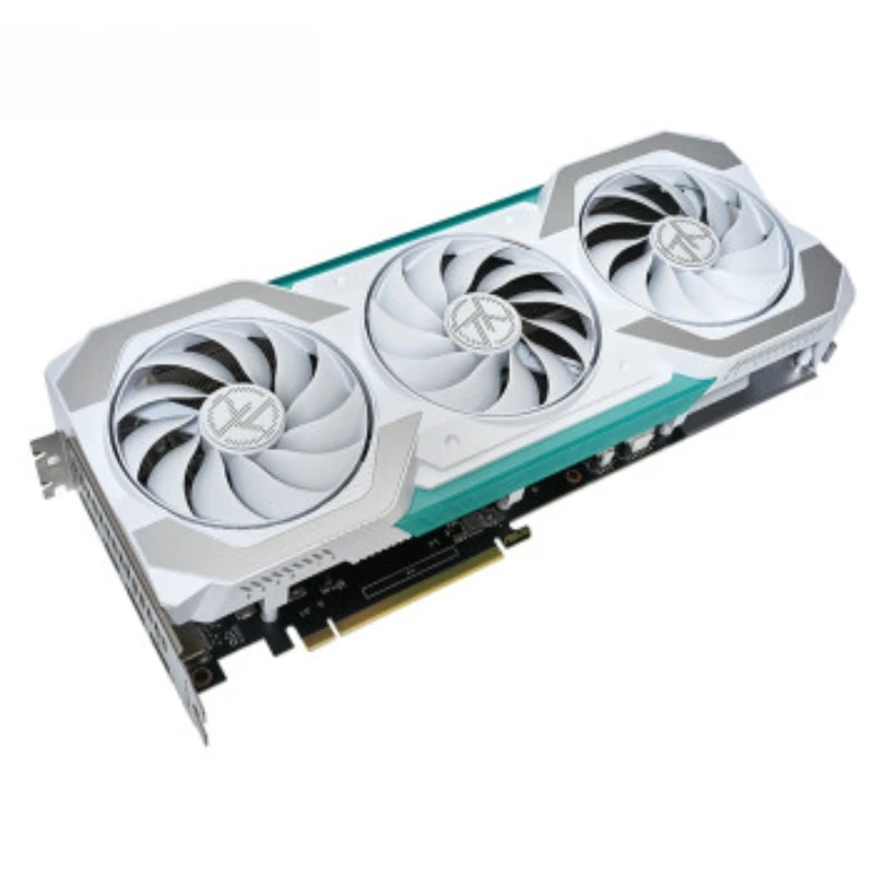 Kartu grafis game e-sports RTX4060TI 8G ATS TX DUA Snow Leopard