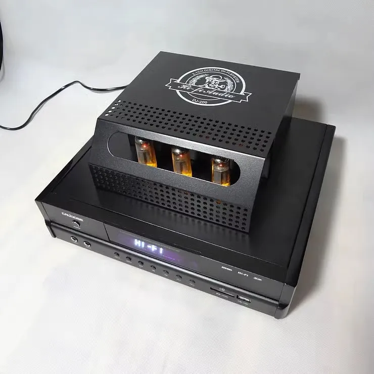 DJ-200 60W * 2 + 150W 2,1 canales Karaoke OK Fever inalámbrico Bluetooth 6P821Tube HIFI amplificador de Audio doméstico