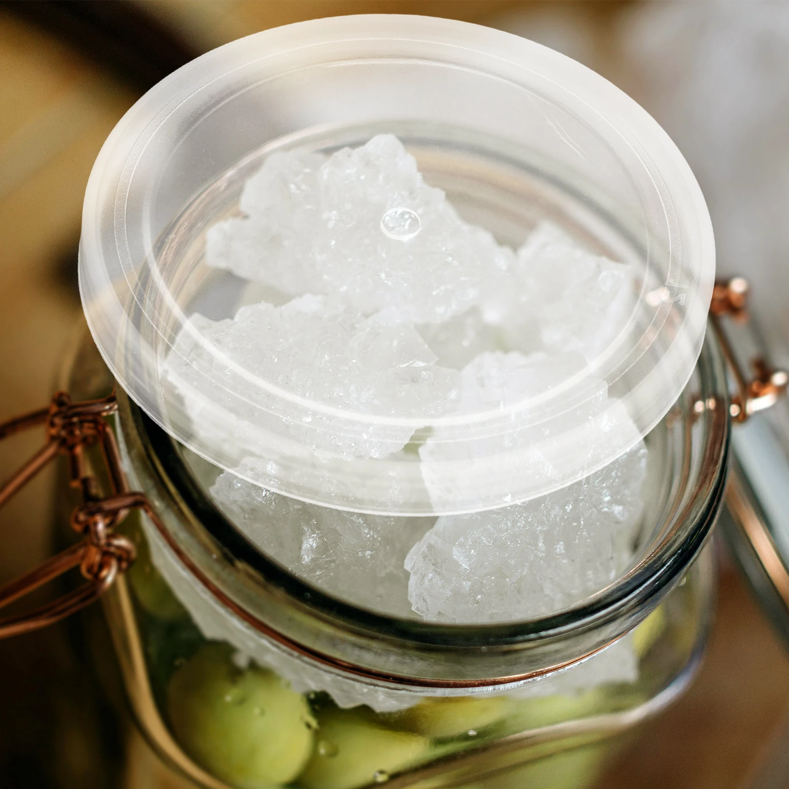 

20Pcs Clear Transparent Soda Can Lid Food Storage Cover Mason Jar Lids Reusable Can Food Seal Jar Lids Canning Lid