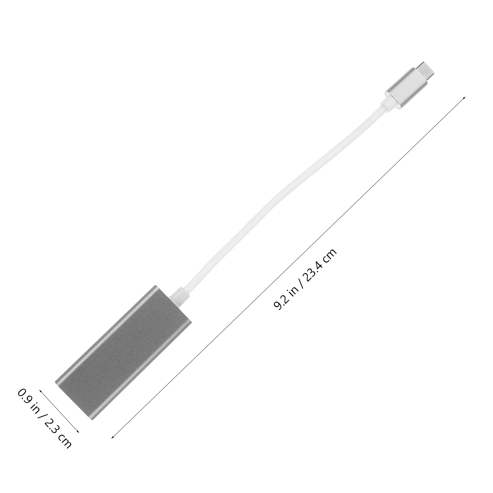 

Usb-C Ethernet Adapter Compact Network Plug Play Adapter For Type C Devices Lightweight Wireless Usb Adapterr