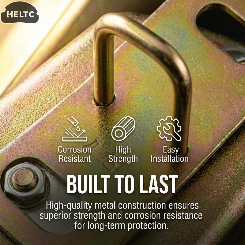 2Pcs Metal Multisizes Seat Cushion Lock Metal Pedal Lock Plate Catch Buckle Motorcycle Accessories Electric Vehicle Parts