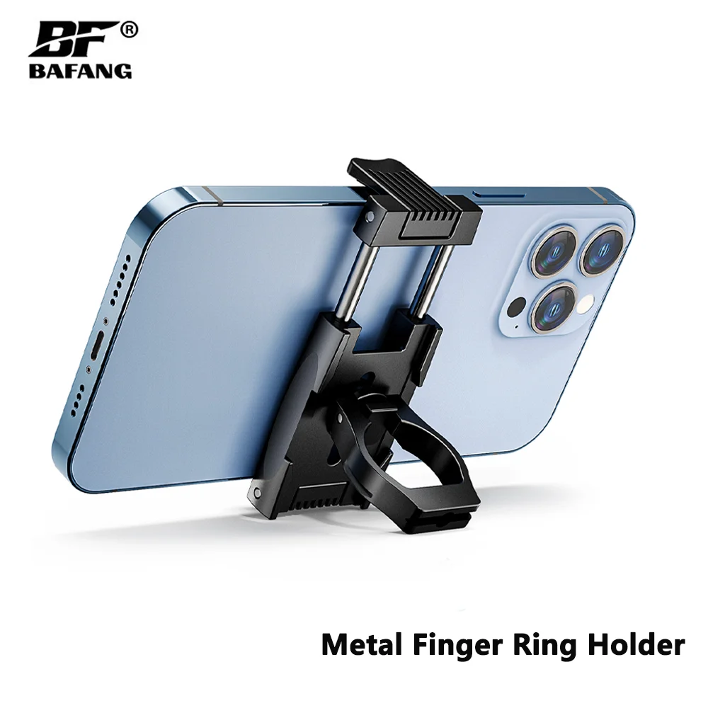 

BAFANG Metal Cell Phone Buckle Ring Finger Bracket Lazy Bracket Phone Holder 360 Rotation Degree Holder for iPhone