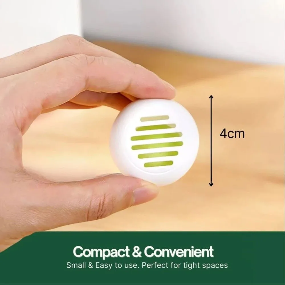 

6Pcs Portable Shoe Deodorant Balls Moisture Absorption Closet Organizer Odor Eliminator Long-Lasting Freshness Shoe Freshener