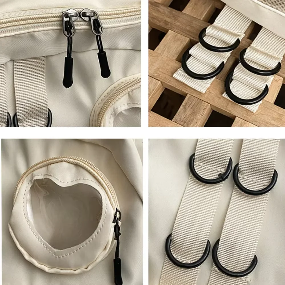 

Школьная сумка в стиле коллажа для девочек-подростков Itabag Kawaii рюкзак прозрачный рюкзак Love Heart JK женский новый 2024 сумка для ноутбука