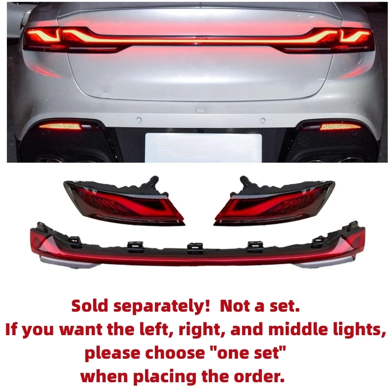 

Автомобильный задний фонарь для MG7 2023, задний фонарь через задний фонарь, стоп-сигнал, указатель поворота, фонарь заднего хода, автоаксессуары