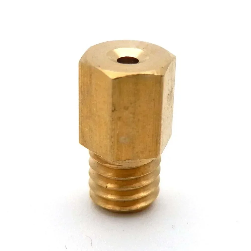 Carburetter Brass Hex Type Main Jet 5.2mm Thread For MIKUNI VM/TM/TMX Carb Size 250-490