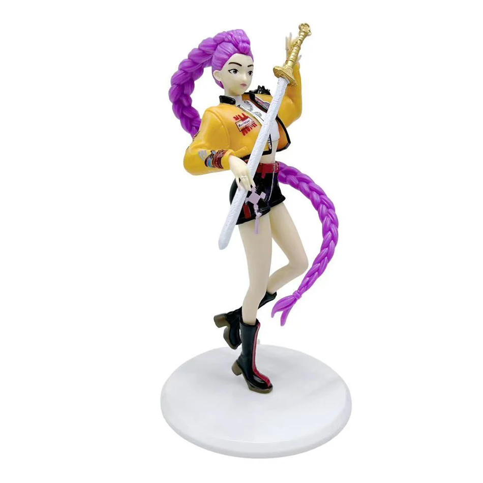 Kpop Demon Hunters Collezione di figure Desktop Decor Cartoon Anime Figure Modello Giocattoli Piatto Ornamenti da scrivania Figurine Doll Fans Regali