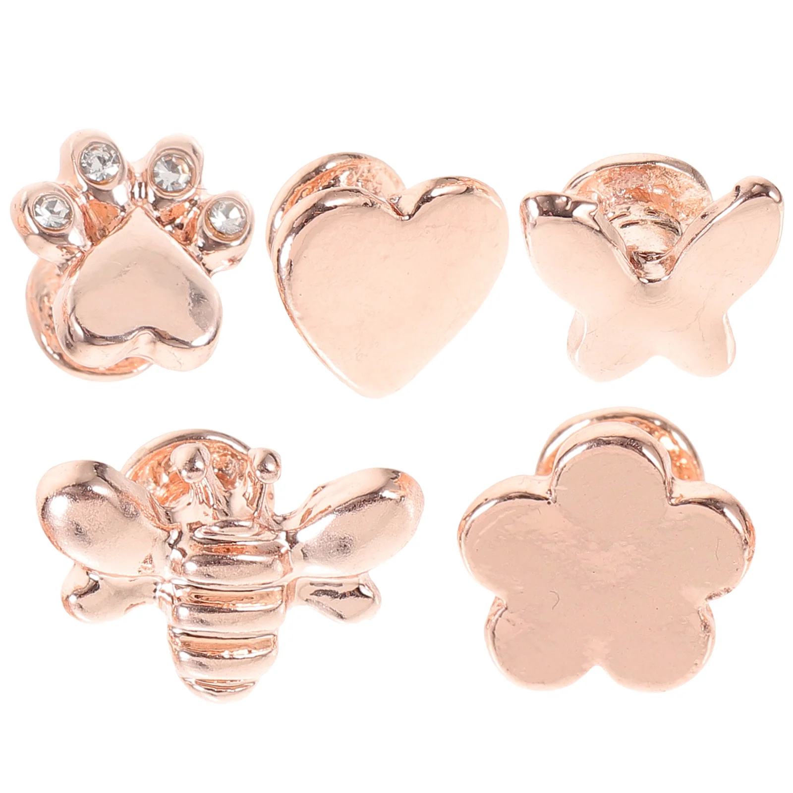 5 قطعة حزام الساعات سحر حجر الراين الزخرفية ساعة صغيرة الفرقة اكسسوارات مجوهرات ترصيع ل Smartwatch حزام الديكور الأزياء #4