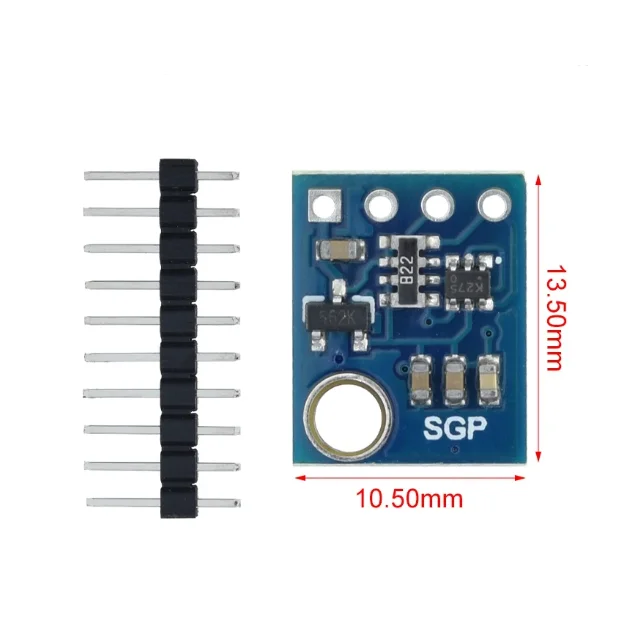 GY-SGP30 SGP40 Gas Sensor TVOC Digital Air Quality Sensor Module