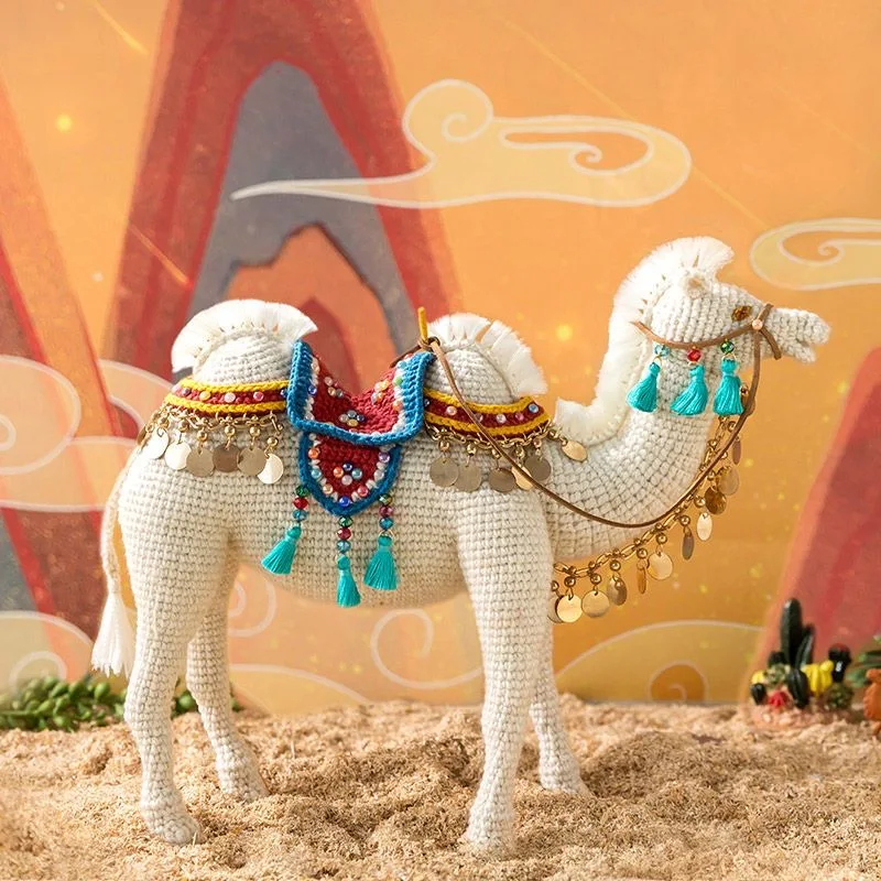 

Doll Animal Weaving “Camel” Ornaments,Weave Completes DIY Product