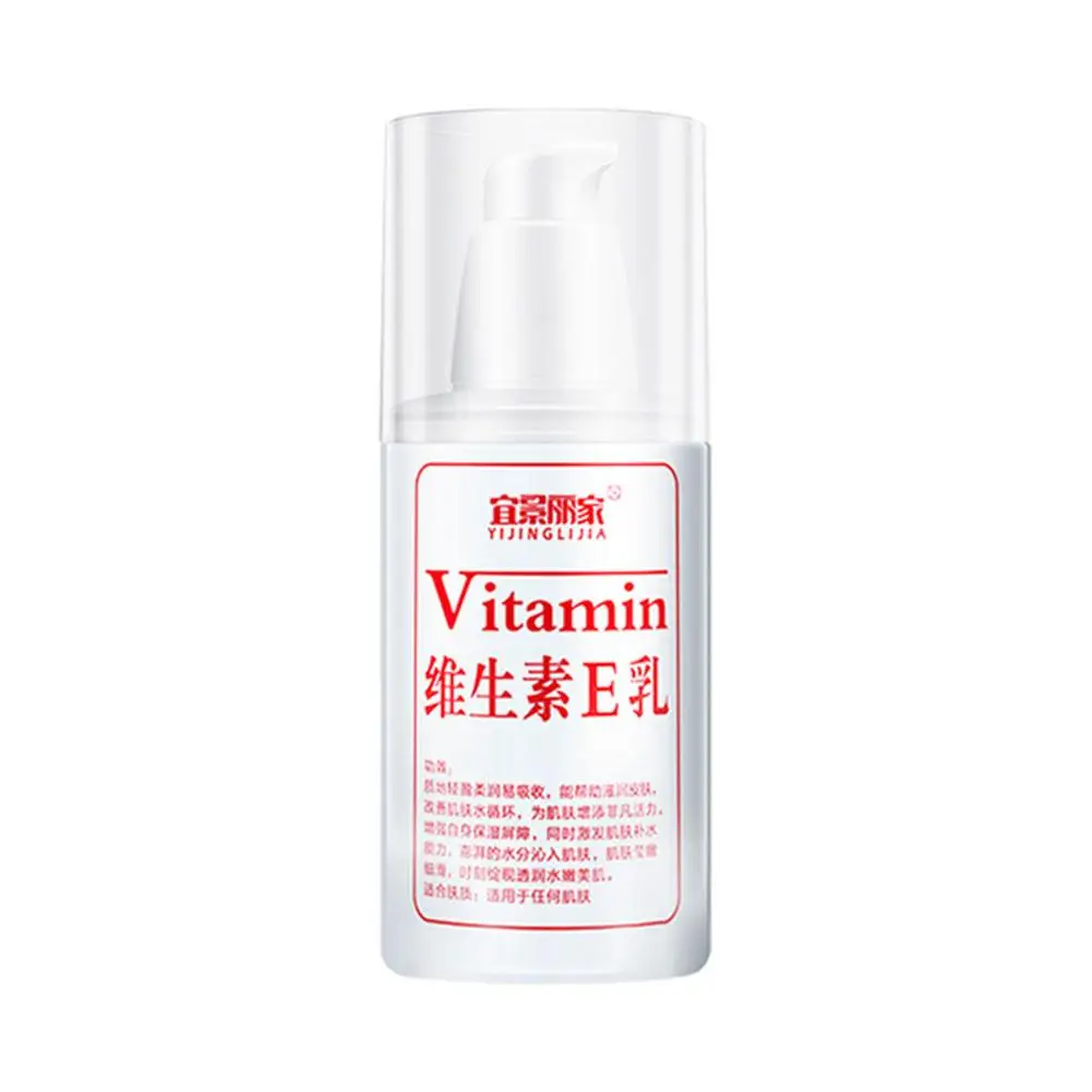 100ml Vitamin E Milk Mild Hydrating Emulsion Refreshing Moisturizing Body Cream Facial Smooth Lotion Skin Care Tender Nouri T0N7