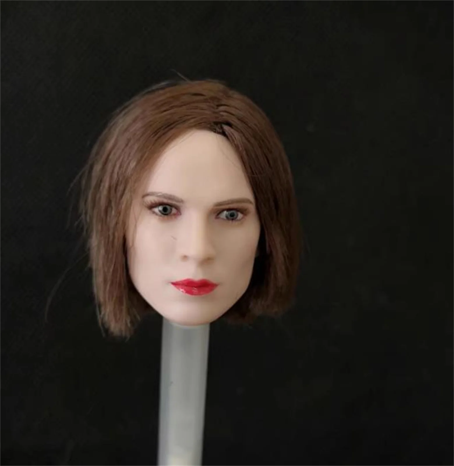 1/6 Anime Actor Movie Actor  Head Sculpt Blonde /Brown Hair  For 12inch  TBleague Phicen  Action Figure Model toys