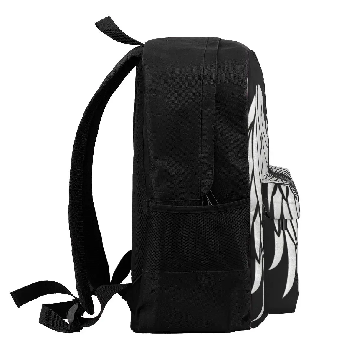 Übernat ürliche Flügel und Logo Rucksäcke Jungen Mädchen Bücher tasche Studenten Schult aschen Cartoon Kinder Rucksack Laptop Rucksack Umhängetasche