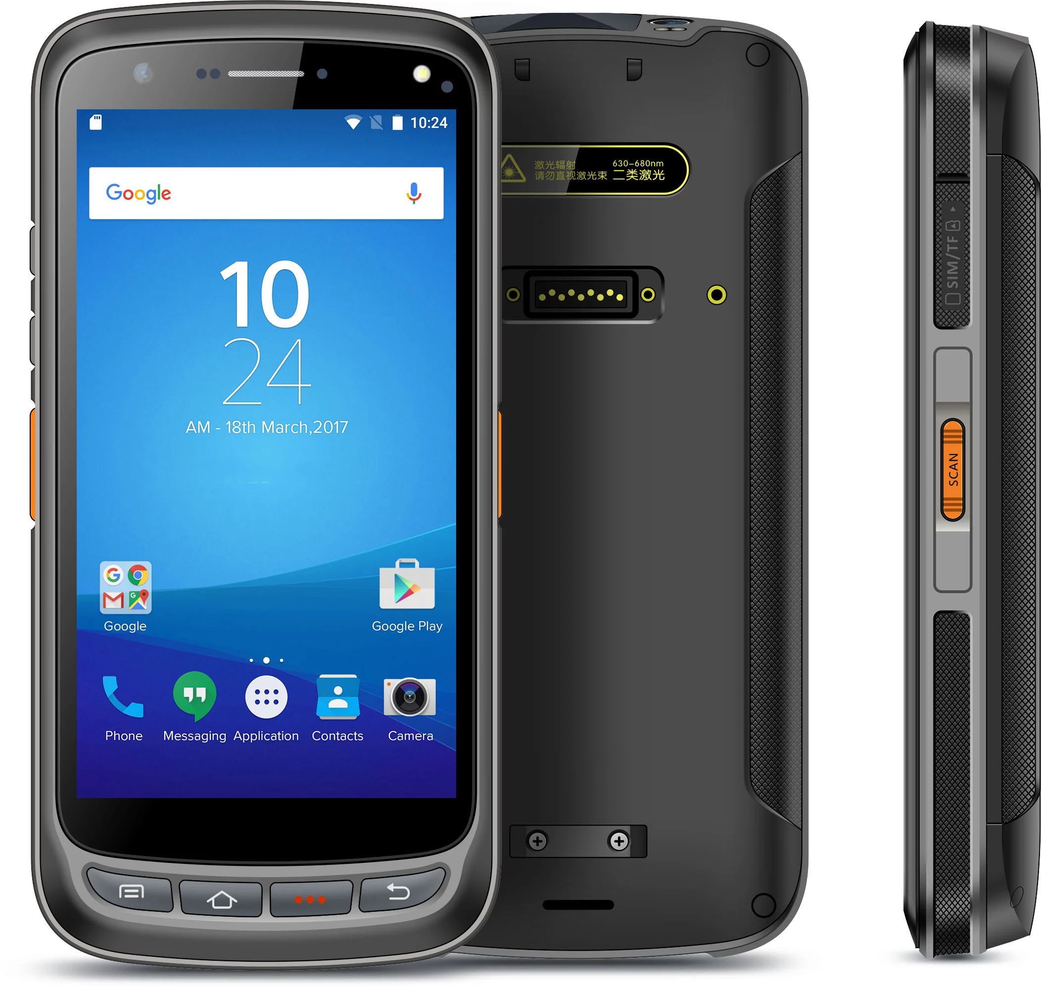 

SLP-07 Portable Android 11 UHF RFID Tags Reader Long Range For Chainway Handheld RFID Reader With ABS Material Frequency