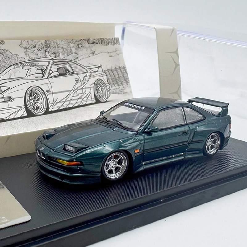 รถโมเดลโลหะผสม RM 1:64 850CSi E31 ของเล่นรถยนต์จำลองขนาดเล็กสำหรับเด็ก