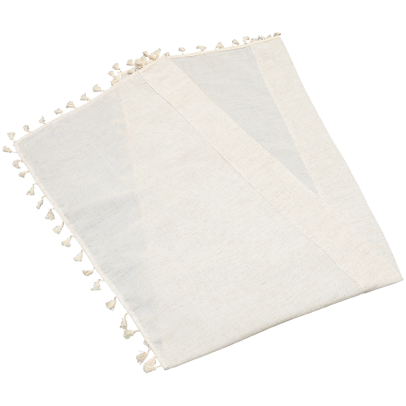 

Linefastened Curtains Short for Small Window Kitchen Valance Tassel Windows Finished Product Cafe