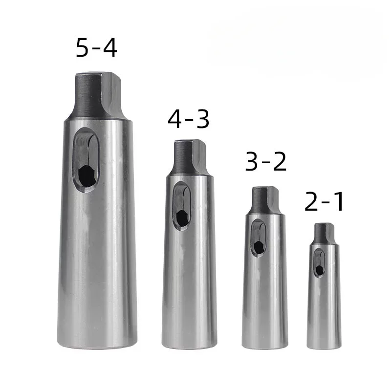 1SET Adapter Morse Cone MT1 to MT2 MT2 to MT3 MT3 to MT4 MT4 to MT5 Sleeve for Reduce Drill Sleeve Morse Taper Adapte
