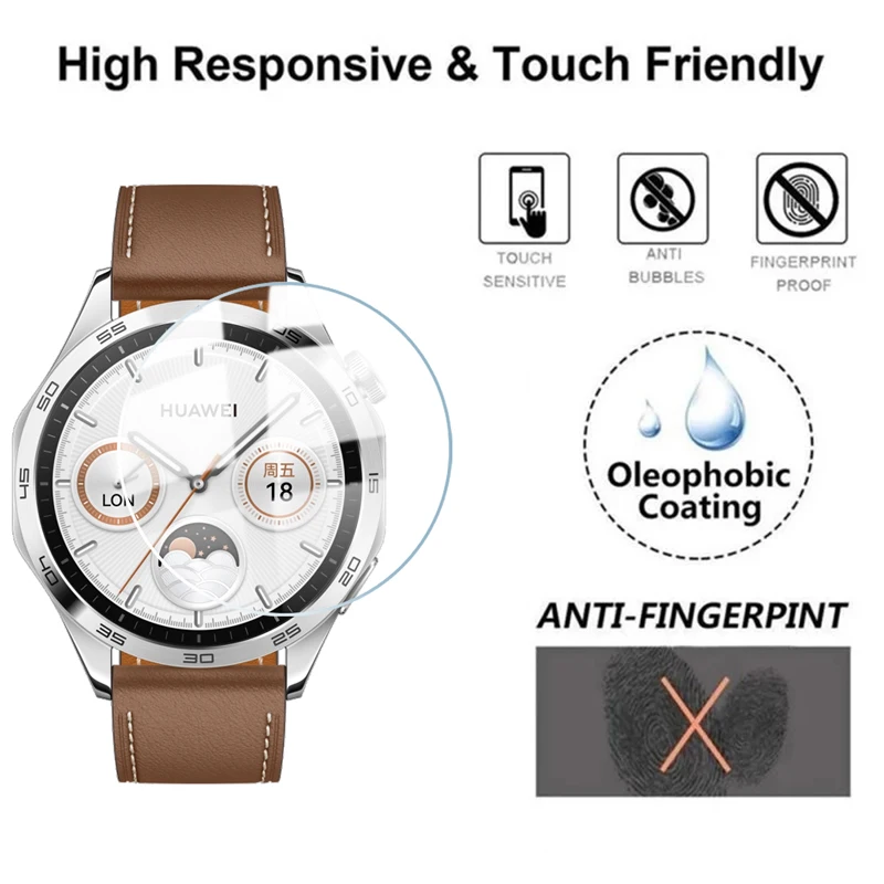 for Huawei Watch GT4 GT 4 Screen Protector Tempered Glass for Huawei Watch GT 4 GT4 46MM 41MM Film Foil