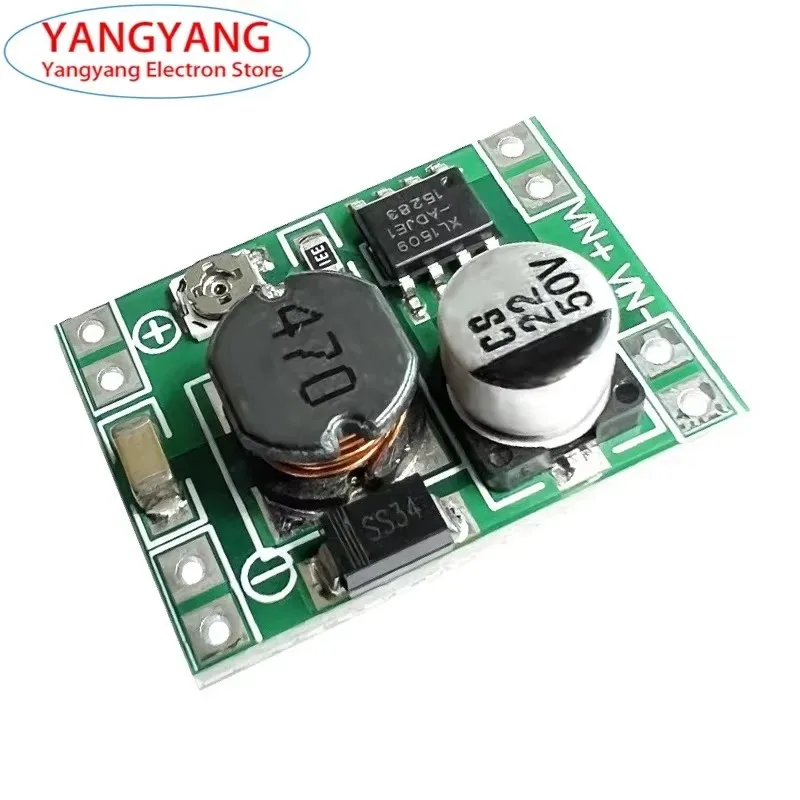 Новый-мини-xl1509-сверхмалый-размер-dc-dc-понижающий-модуль-питания-2a-регулируемый-для-arduino-совместимый-с-lm2596s-xm1584