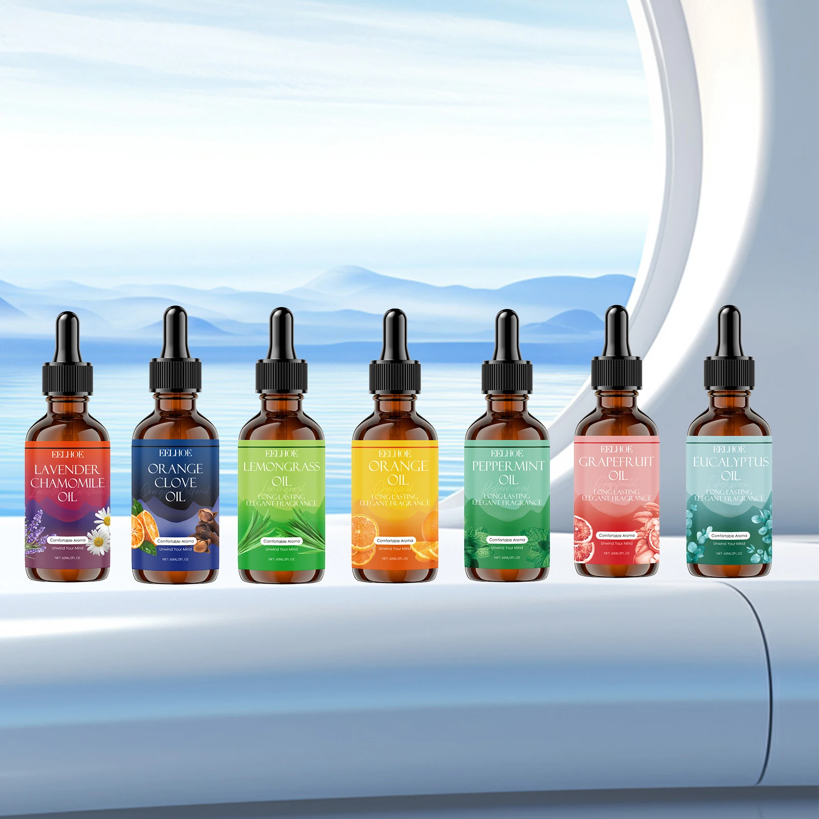 

Body Massage Essential Oil Lasting Fragrance Improve Sleep Relax Body Mind Relieve Stress Add Charm Multi-purpose Aromatherapy