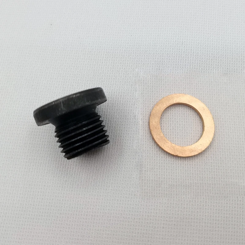 1X Engine Oil Sump Drain Plug Screw Bolt Washer For Audi A4 A5 For Porsche Cayenne For Seat Exeo Ibiza For Vw Amarok Polo Passat