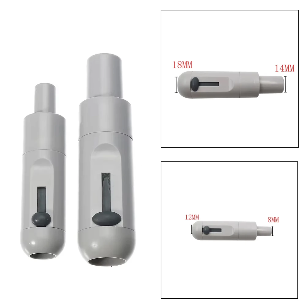 

New Grey Dental Saliva Swivel Sucker Adjustable Valve Strong/Weak Suction Autoclavable for Dentist Clinic Oral Surgery Tools