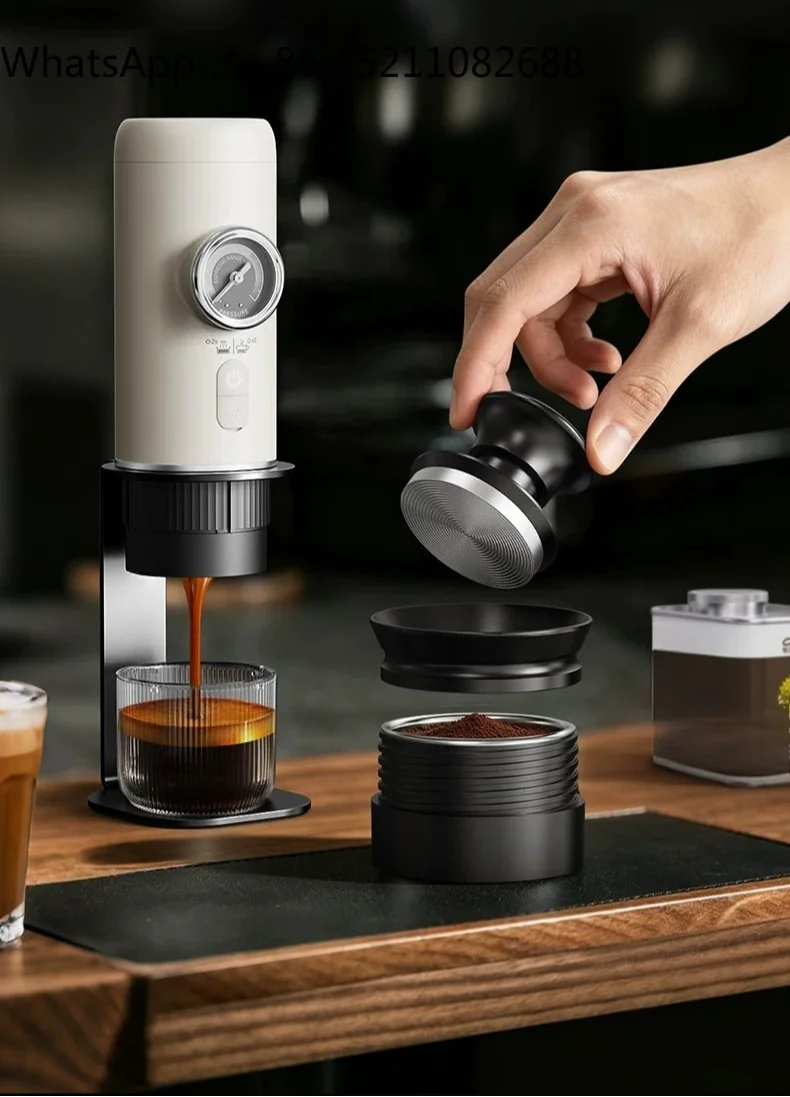 SCY Portable Coffee Machine Set Automatic Espresso Machine Capsule Extraction Small Household