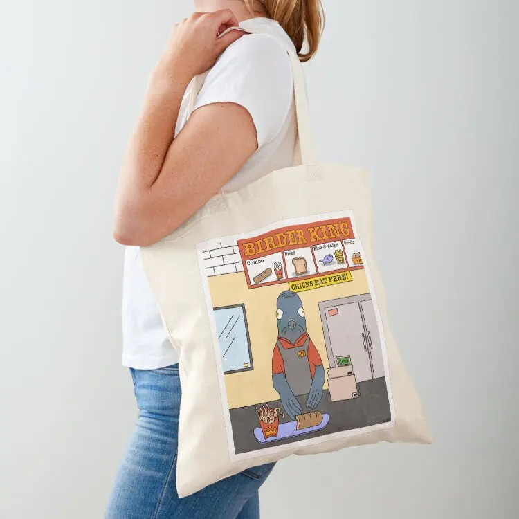 

Birder King Tote Bag shopper bag women canvas women bag canvas tote Women's bags