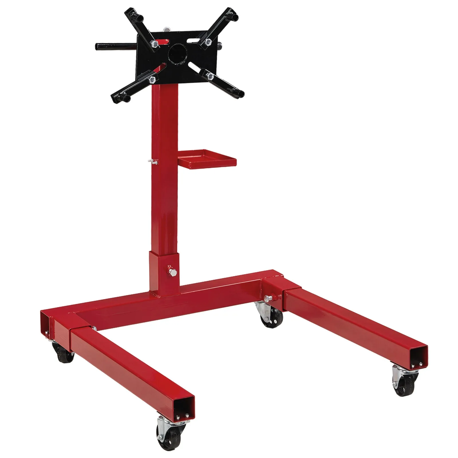 Red Engine Stand 1250 LBS Capacity 360-Degree Head Motor Stand
